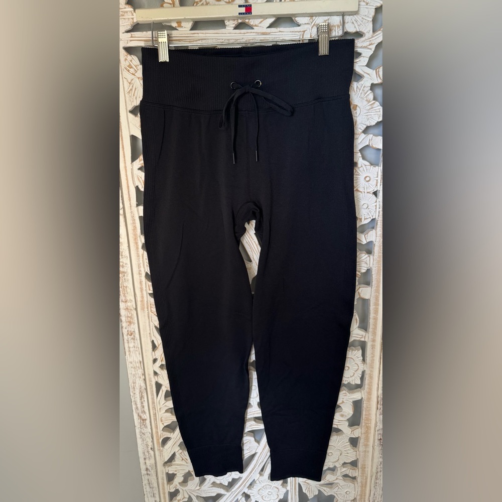 PINK  Seamless leggings Black